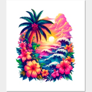 Tropical Dream Posters and Art